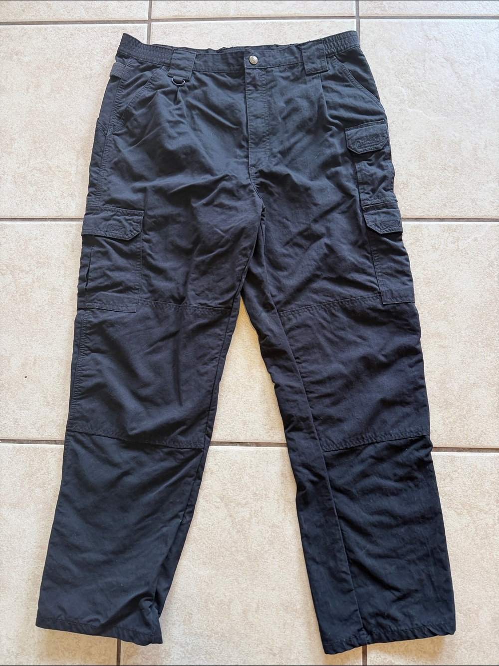 5.11 Tactical Black Cargo Pants with Utility Pockets